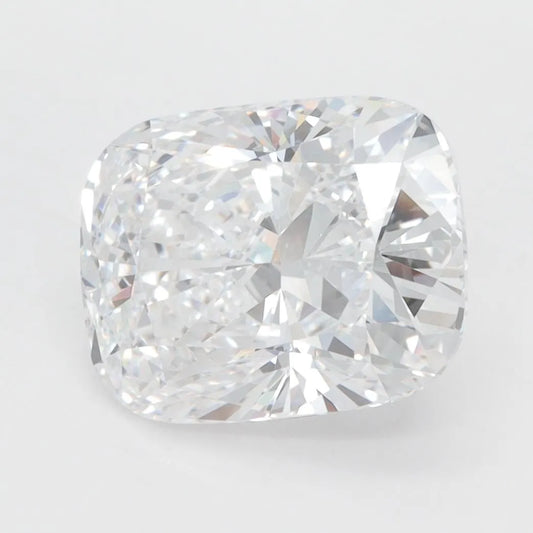 4.08ct Cushion modified Lab Grown Diamond (Colour D, Clarity VVS2, IGI Certified)