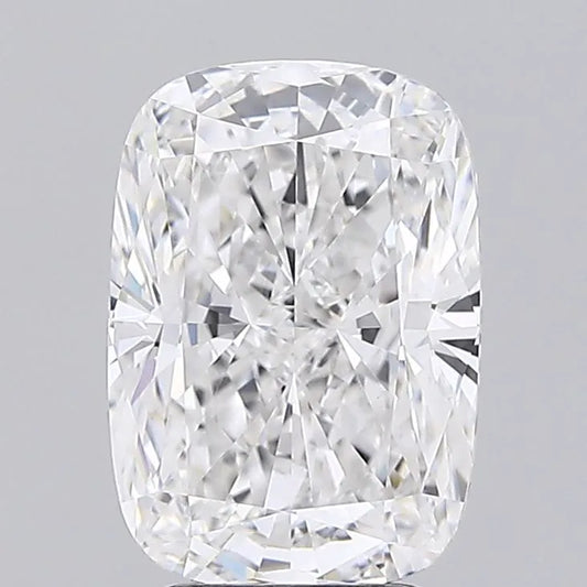 4.08ct Cushion modified Lab Grown Diamond (Colour E, Clarity VVS2, IGI Certified)