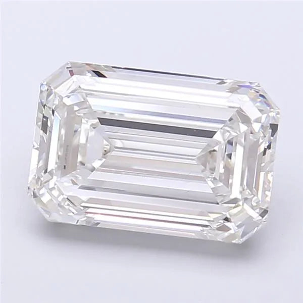 4.08ct Emerald Lab Grown Diamond (Colour F, Clarity VVS2, IGI Certified)