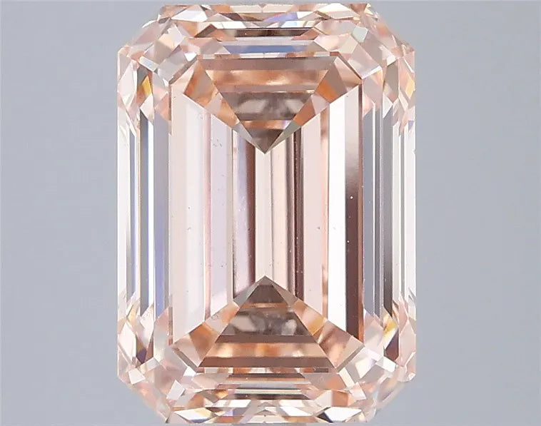 4.08ct Emerald Lab Grown Diamond (Colour Fancy Intense Pink, Clarity VS1, IGI Certified)