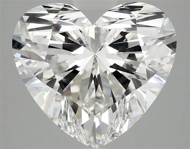 4.08ct Heart Lab Grown Diamond (Colour F, Clarity VVS2, IGI Certified)
