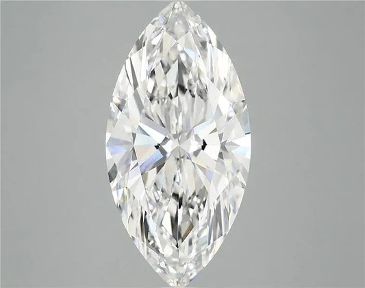4.08ct Marquise Lab Grown Diamond (Colour E, Clarity VS1, IGI Certified)
