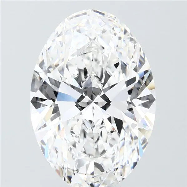 4.08ct Oval Lab Grown Diamond (Colour D, Clarity VVS2, IGI Certified)