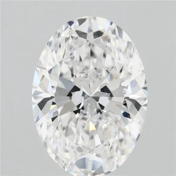 4.08ct Oval Lab Grown Diamond (Colour E, Clarity VVS1, IGI Certified)