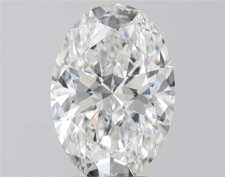 4.08ct Oval Lab Grown Diamond (Colour E, Clarity VVS2, IGI Certified)