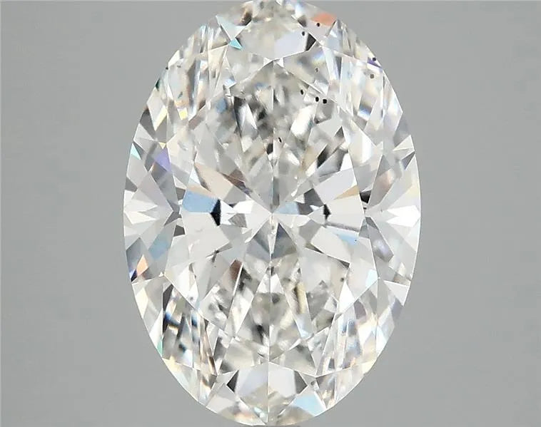 4.08ct Oval Lab Grown Diamond (Colour F, Clarity SI1, IGI Certified)