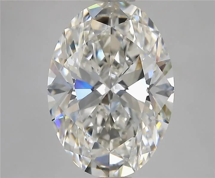 4.08ct Oval Lab Grown Diamond (Colour F, Clarity VVS2, IGI Certified)