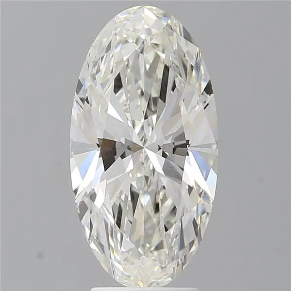 4.08ct Oval Lab Grown Diamond (Colour F, Clarity VVS2, IGI Certified)