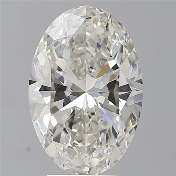 4.08ct Oval Lab Grown Diamond (Colour G, Clarity VVS2, IGI Certified)