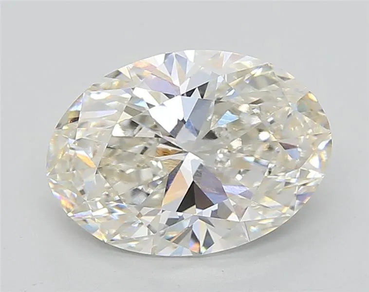 4.08ct Oval Lab Grown Diamond (Colour H, Clarity VVS1, IGI Certified)