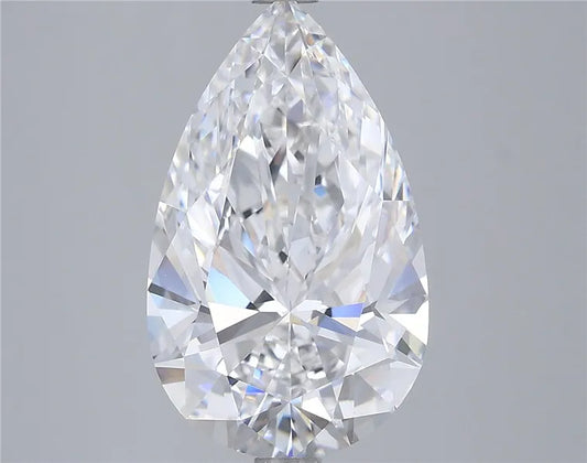 4.08ct Pear Lab Grown Diamond (Colour D, Clarity VVS1, IGI Certified)