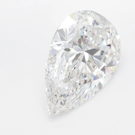 4.08ct Pear Lab Grown Diamond (Colour D, Clarity VVS1, IGI Certified)