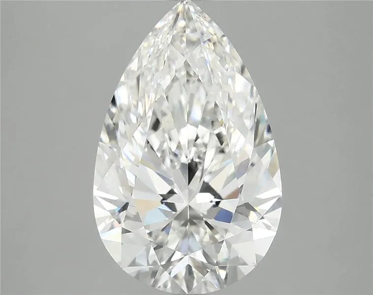 4.08ct Pear Lab Grown Diamond (Colour E, Clarity VVS2, IGI Certified)