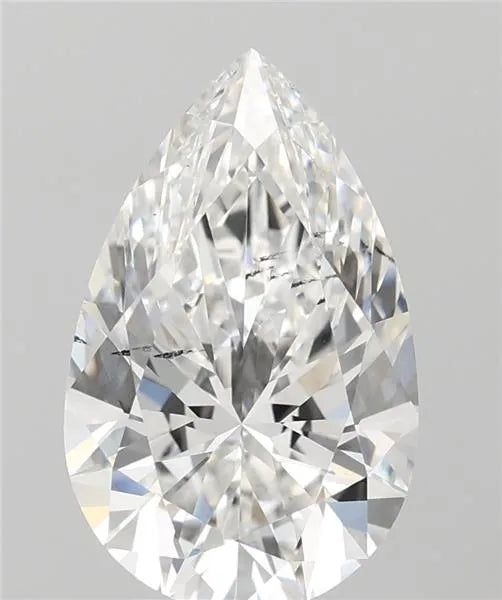4.08ct Pear Lab Grown Diamond (Colour F, Clarity SI1, IGI Certified)