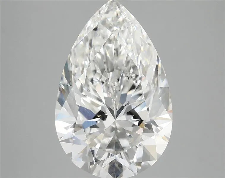 4.08ct Pear Lab Grown Diamond (Colour G, Clarity VS2, IGI Certified)
