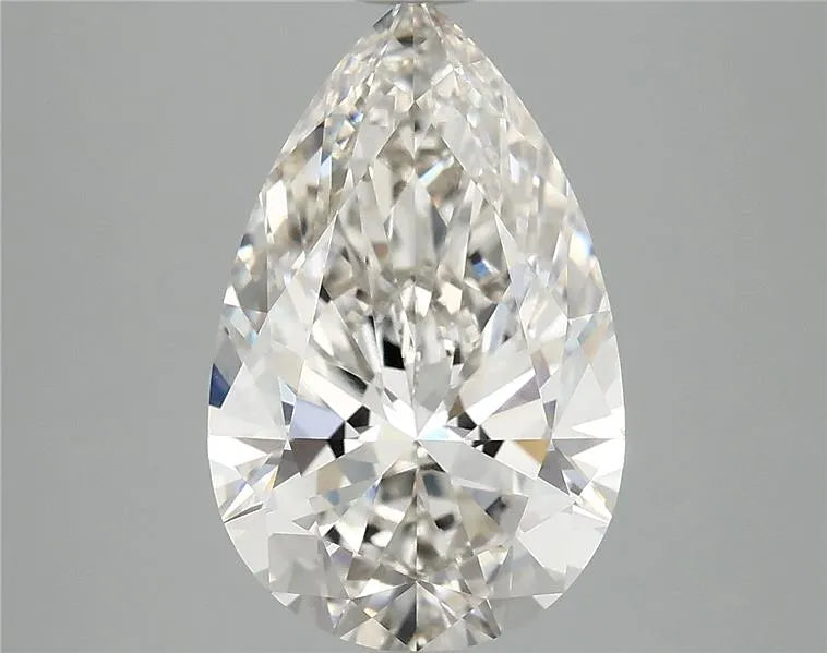4.08ct Pear Lab Grown Diamond (Colour G, Clarity VVS2, IGI Certified)