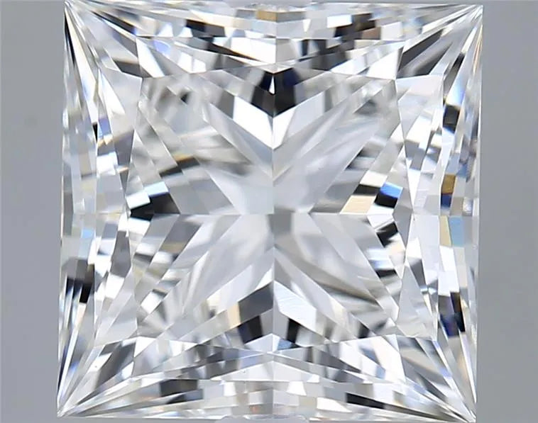 4.08ct Princess Lab Grown Diamond (Colour F, Clarity VVS2, IGI Certified)