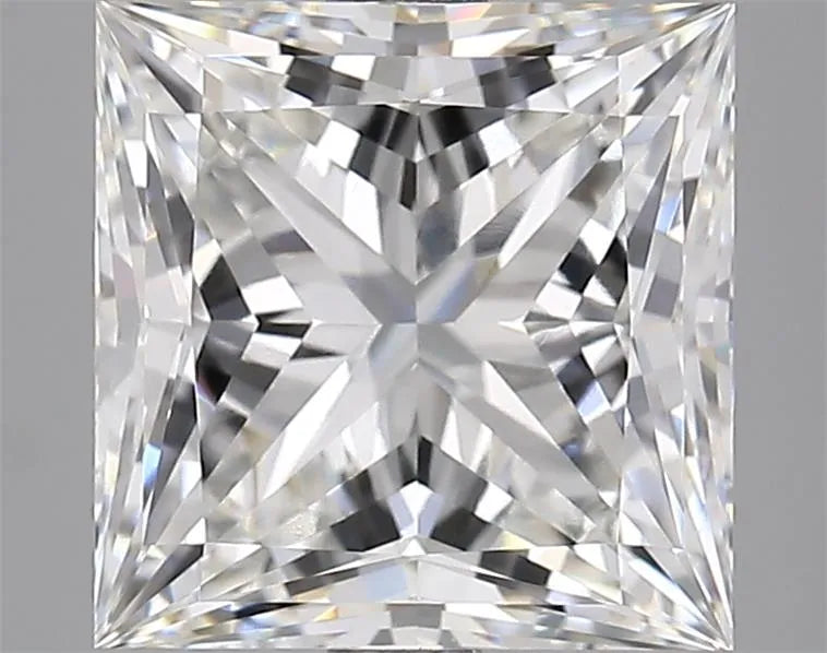 4.08ct Princess Lab Grown Diamond (Colour F, Clarity VVS2, IGI Certified)