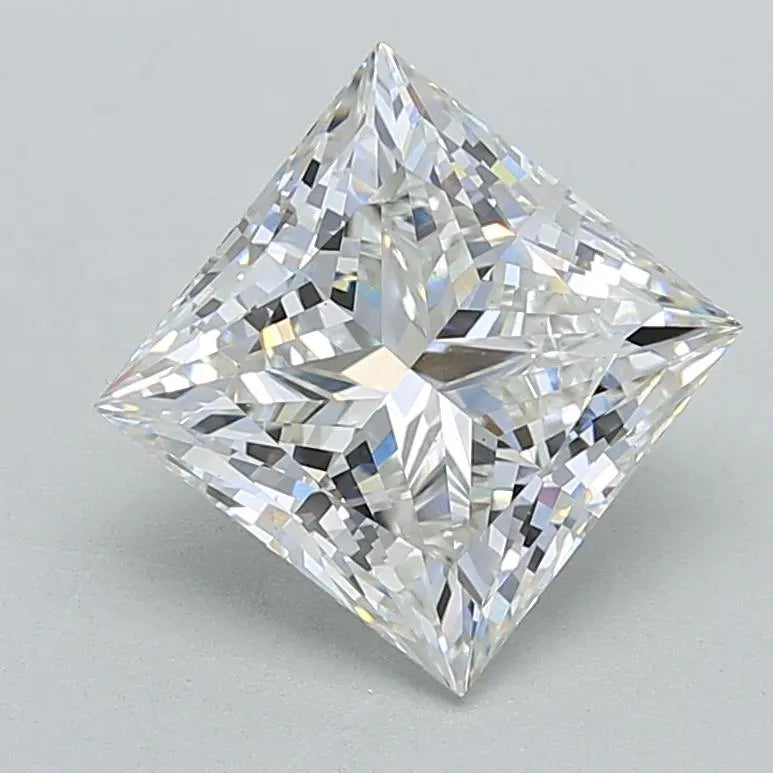 4.08ct Princess Lab Grown Diamond (Colour G, Clarity VS1, IGI Certified)