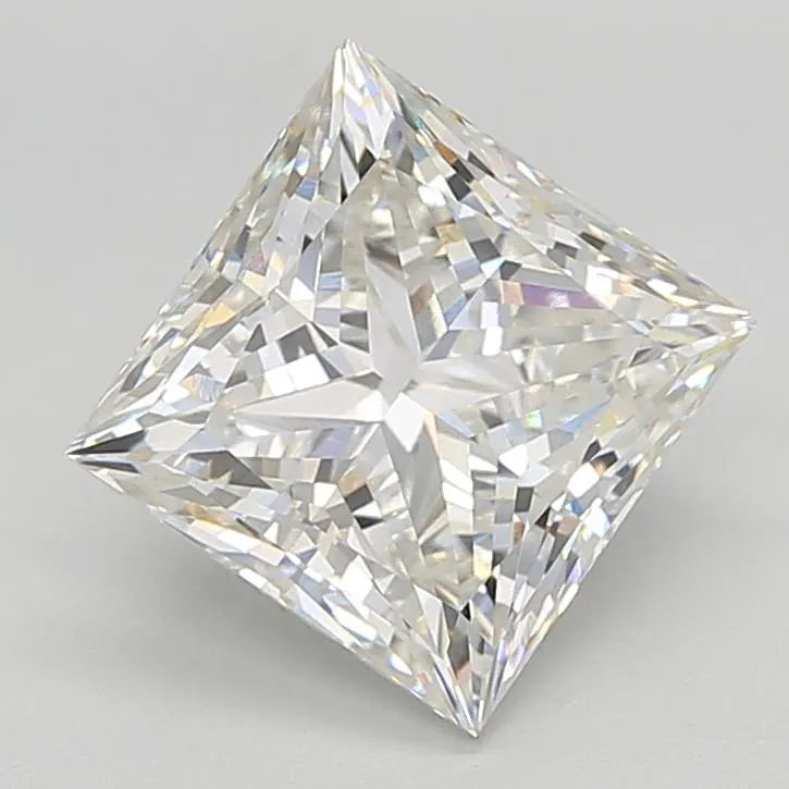 4.08ct Princess Lab Grown Diamond (Colour G, Clarity VVS2, IGI Certified)