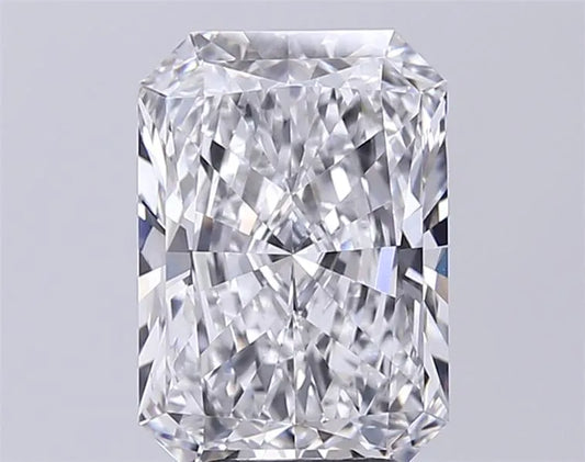 4.08ct Radiant Lab Grown Diamond (Colour E, Clarity IF, IGI Certified)