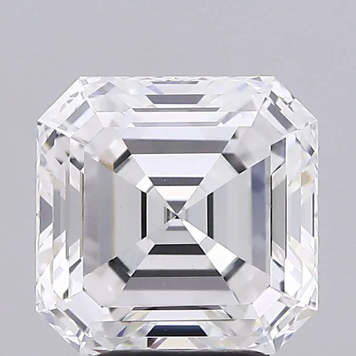 4.09ct Asscher Lab Grown Diamond (Colour E, Clarity VVS2, IGI Certified)