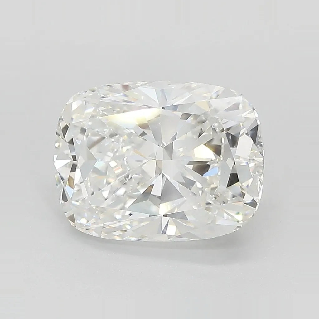 4.09ct Cushion modified Lab Grown Diamond (Colour F, Clarity VVS2, IGI Certified)