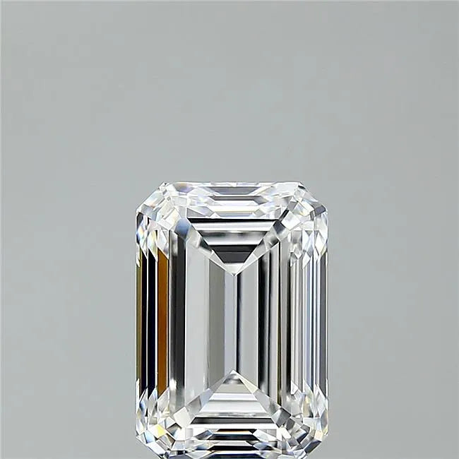 4.09ct Emerald Lab Grown Diamond (Colour D, Clarity VVS1, IGI Certified)