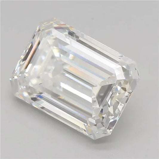 4.09ct Emerald Lab Grown Diamond (Colour E, Clarity VVS2, Cut VG, IGI Certified)