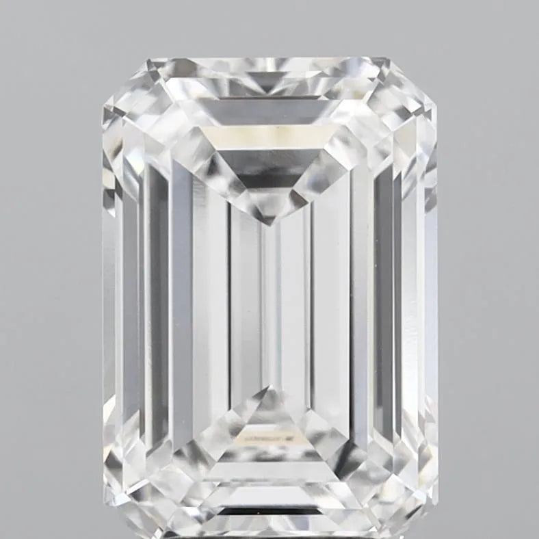 4.09ct Emerald Lab Grown Diamond (Colour E, Clarity VVS2, IGI Certified)