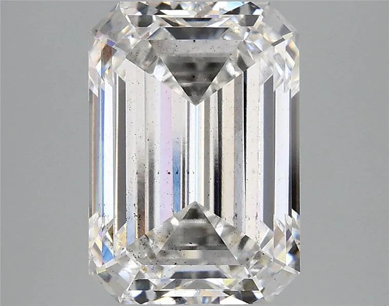 4.09ct Emerald Lab Grown Diamond (Colour F, Clarity SI1, IGI Certified)