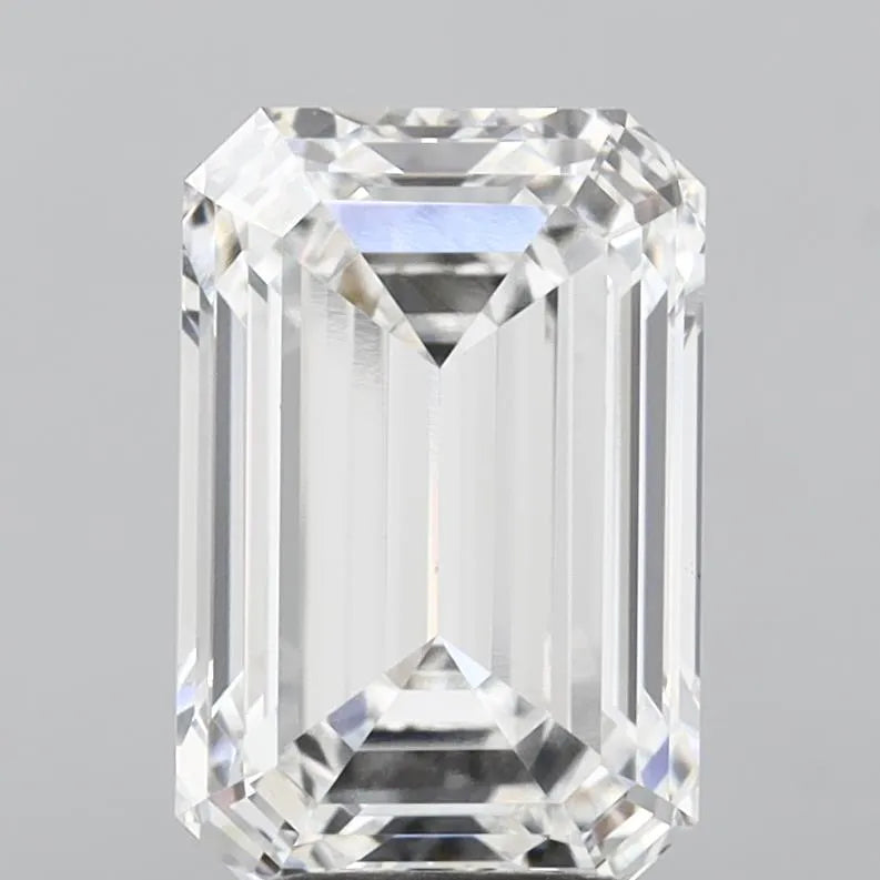 4.09ct Emerald Lab Grown Diamond (Colour F, Clarity VVS1, IGI Certified)