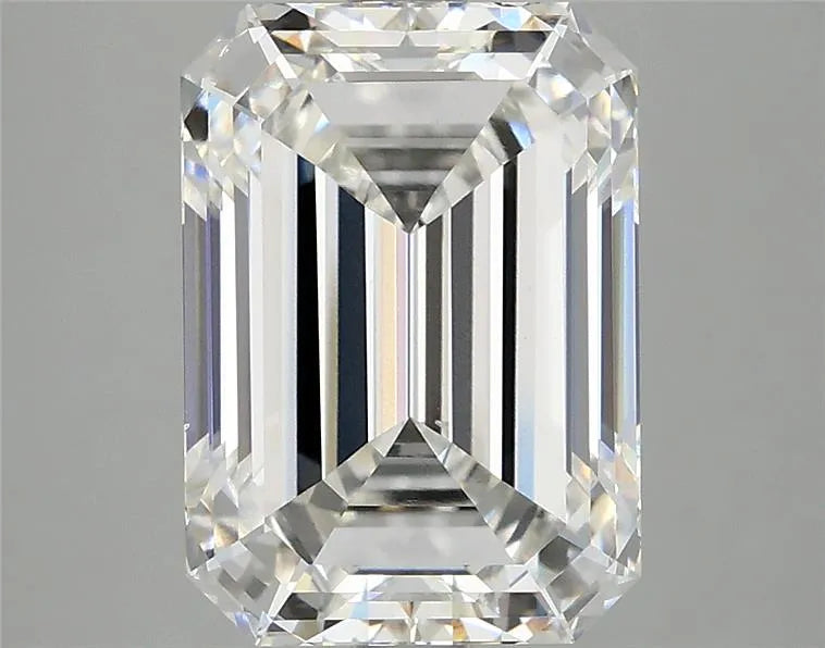 4.09ct Emerald Lab Grown Diamond (Colour F, Clarity VVS2, IGI Certified)