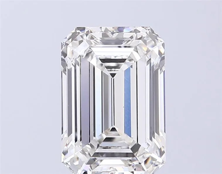 4.09ct Emerald Lab Grown Diamond (Colour G, Clarity VVS2, IGI Certified)