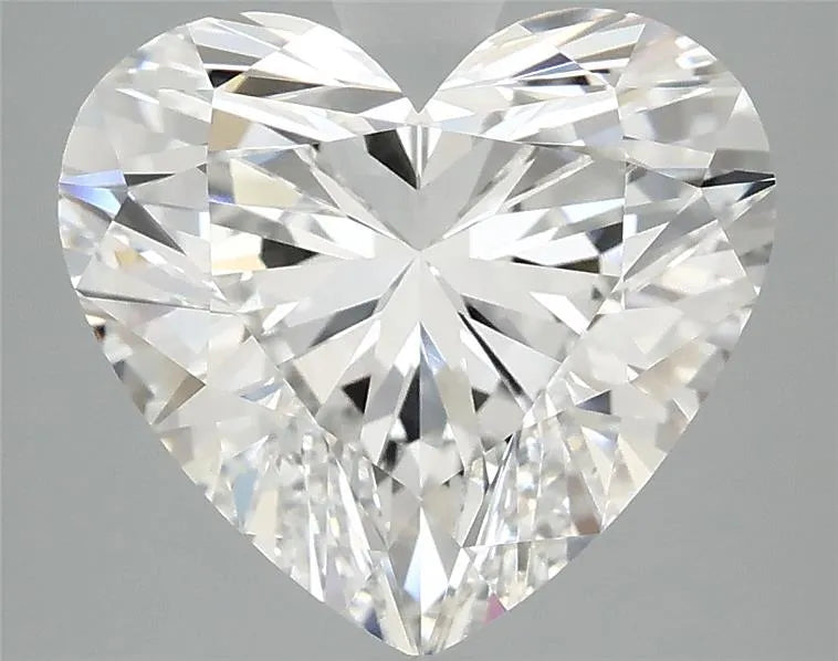 4.09ct Heart Lab Grown Diamond (Colour F, Clarity VVS2, IGI Certified)