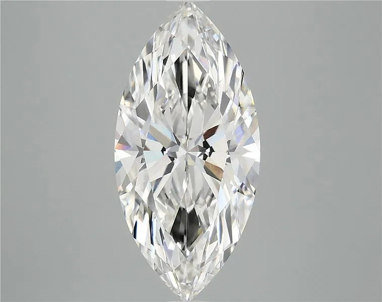 4.09ct Marquise Lab Grown Diamond (Colour E, Clarity VVS2, IGI Certified)