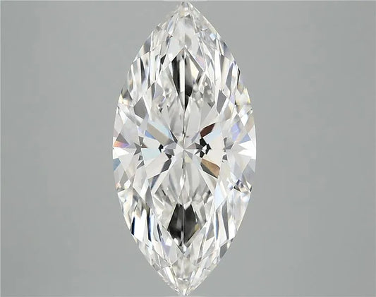 4.09ct Marquise Lab Grown Diamond (Colour E, Clarity VVS2, IGI Certified)