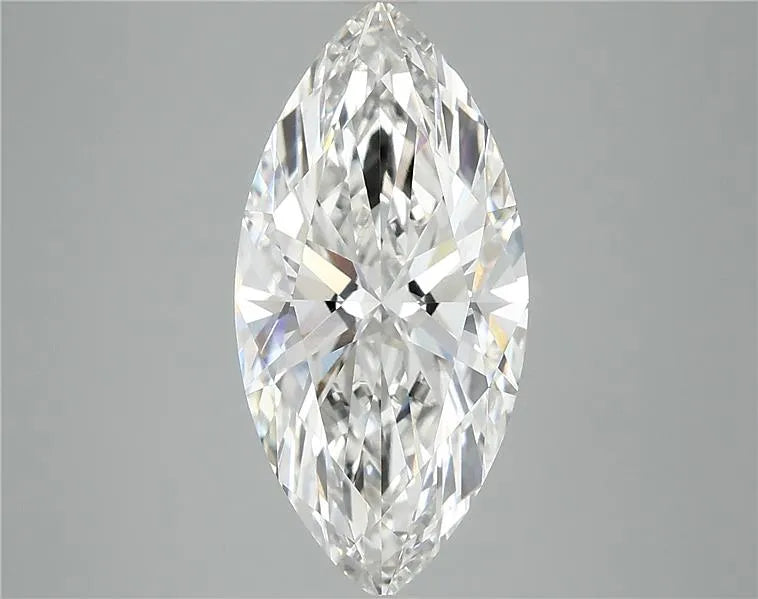 4.09ct Marquise Lab Grown Diamond (Colour F, Clarity VVS2, IGI Certified)