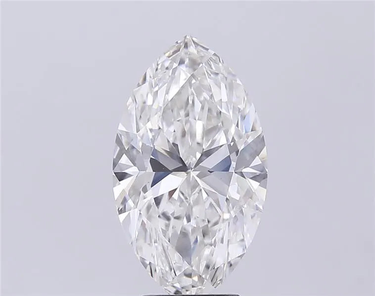 4.09ct Marquise Lab Grown Diamond (Colour F, Clarity VVS2, IGI Certified)
