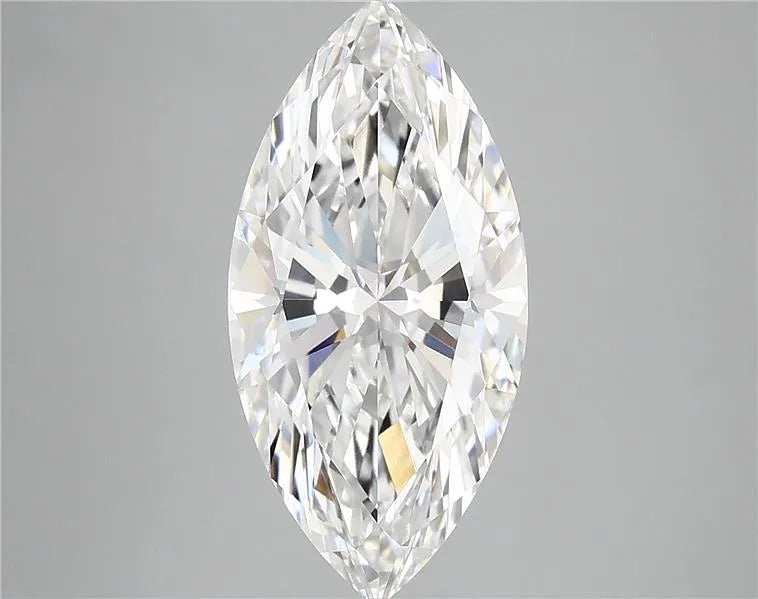 4.09ct Marquise Lab Grown Diamond (Colour F, Clarity VVS2, IGI Certified)