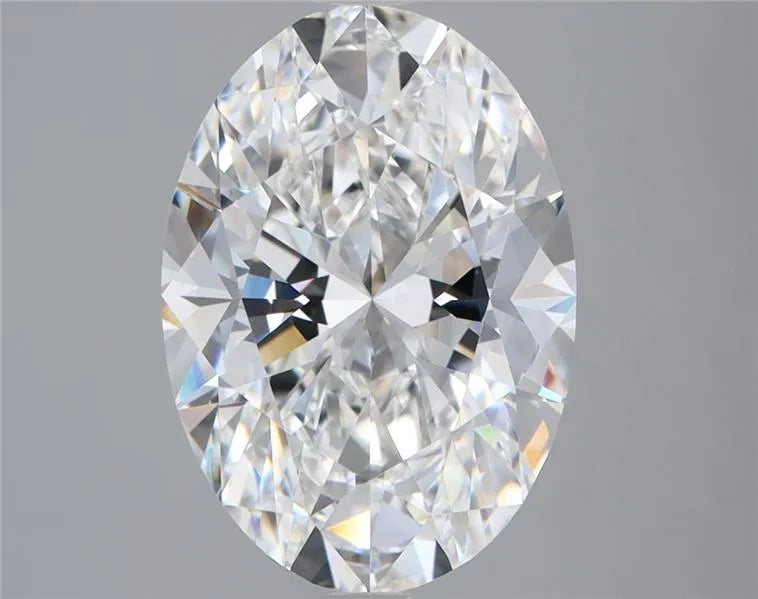 4.09ct Oval Lab Grown Diamond (Colour D, Clarity VVS1, IGI Certified)