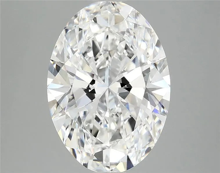 4.09ct Oval Lab Grown Diamond (Colour E, Clarity VVS2, IGI Certified)