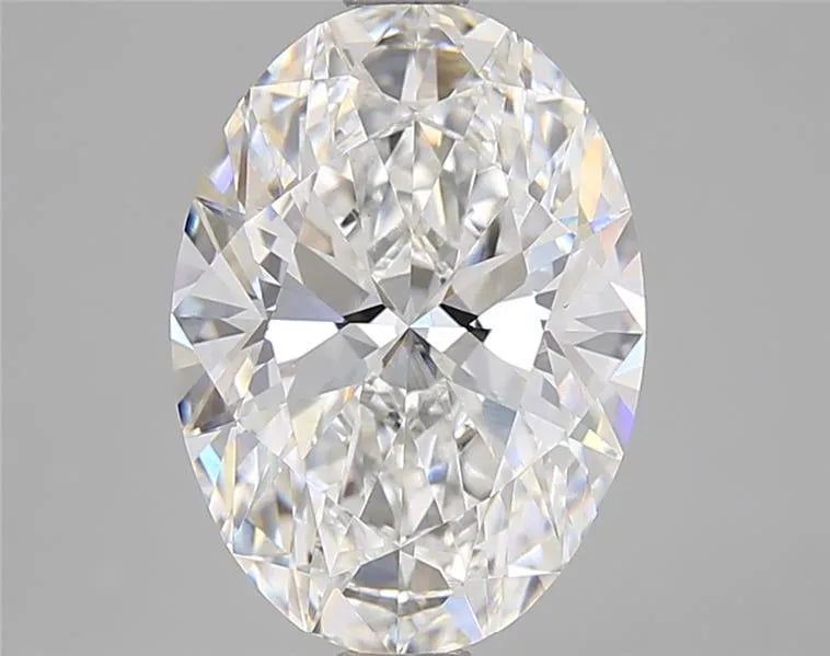 4.09ct Oval Lab Grown Diamond (Colour E, Clarity VVS2, IGI Certified)