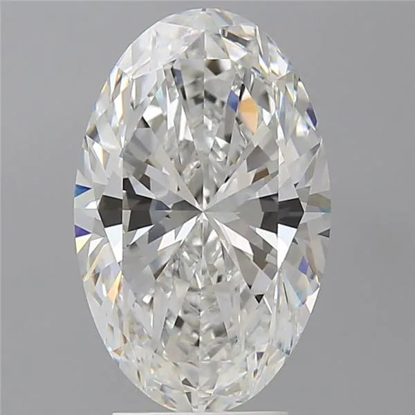 4.09ct Oval Lab Grown Diamond (Colour E, Clarity VVS2, IGI Certified)