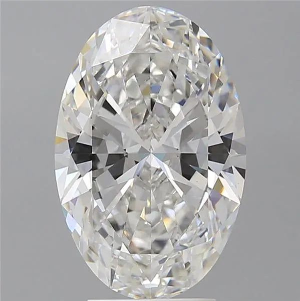 4.09ct Oval Lab Grown Diamond (Colour E, Clarity VVS2, IGI Certified)