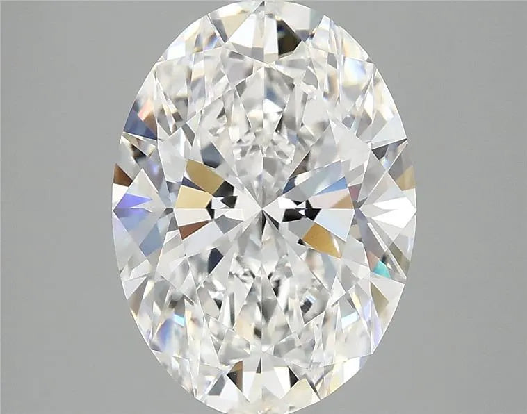 4.09ct Oval Lab Grown Diamond (Colour E, Clarity VVS2, IGI Certified)