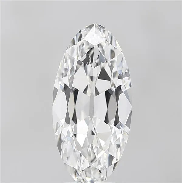 4.09ct Oval Lab Grown Diamond (Colour F, Clarity VVS2, IGI Certified)