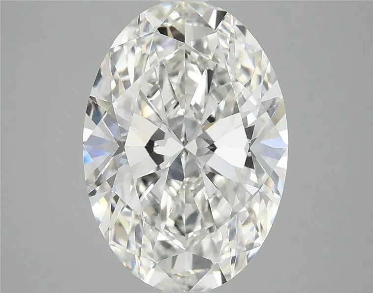 4.09ct Oval Lab Grown Diamond (Colour G, Clarity VVS2, IGI Certified)