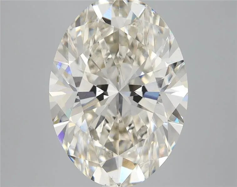 4.09ct Oval Lab Grown Diamond (Colour I, Clarity VS2, IGI Certified)