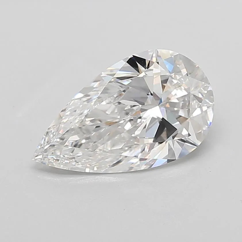 4.09ct Pear Lab Grown Diamond (Colour E, Clarity VVS2, IGI Certified)